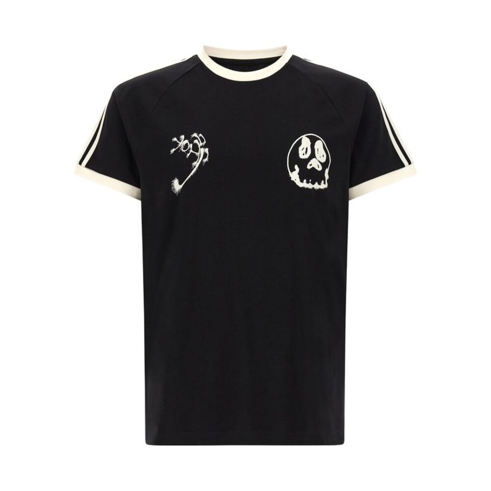 Y-3 Black Cotton Men's T-Shirt